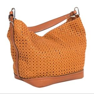 Brand new Parfois bag label camel color med size